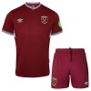 Camisola + Calções West Ham United Criança Equipamento 1ª 2025-26